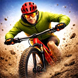 Bmx Bike Race Cycle Stunt Game simgesi